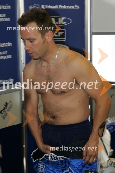 Nicki Pedersen (Danska)SPEEDWAY GRAND PRIX, VN Skandinavije 2006, trening