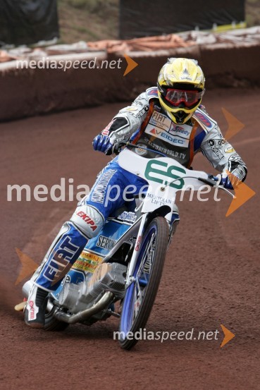 Matej Žagar, spidvejistSPEEDWAY GRAND PRIX, VN Skandinavije 2006, trening