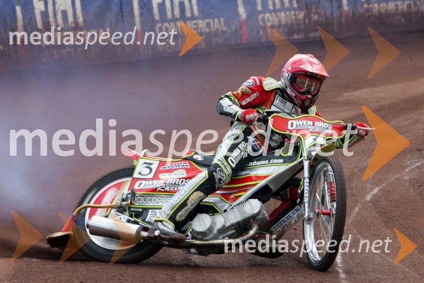 Leigh Adams (Avstralija)SPEEDWAY GRAND PRIX, VN Skandinavije 2006, trening