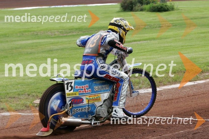 Matej Žagar, spidvejistSPEEDWAY GRAND PRIX, VN Skandinavije 2006, trening