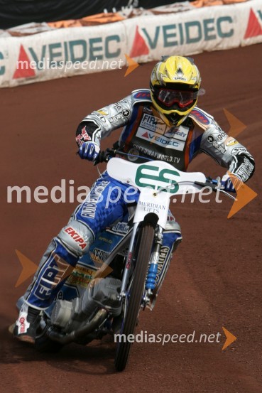 Matej Žagar, spidvejistSPEEDWAY GRAND PRIX, VN Skandinavije 2006, trening