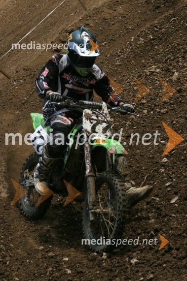 Gašper Petrin (MK Slovenj Gradec)MOTOKROS, 5. dirka za DP, Šentvid pri Stični