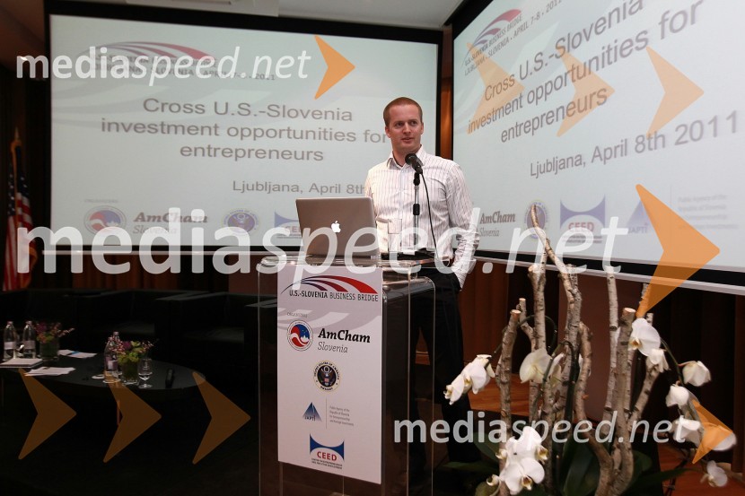 Jure Mikuž, direktor RSG KapitalAmCham Investicijska konferenca U.S.-Slovenia business bridge: Cross U.S.-Slovenia investment opportunities for entrepreneurs