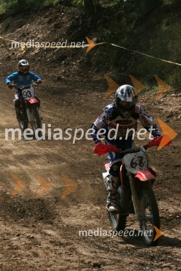 Gašper Petrin (MK Slovenj Gradec) in Dejan Zver (AMD Slovenske Konjice)MOTOKROS, 5. dirka za DP, Šentvid pri Stični