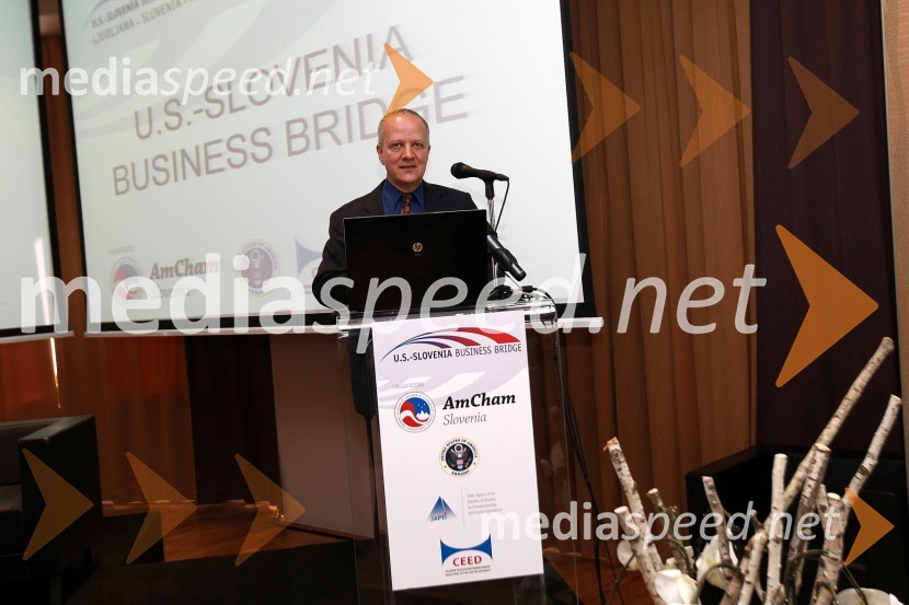 Joseph A. Mussomeli, veleposlanik ZDA v SlovenijiAmCham Investicijska konferenca U.S.-Slovenia business bridge: U.S. Investors day