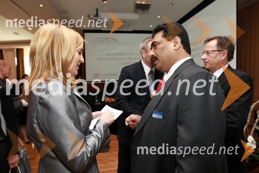 Mag. Ajša Vodnik, izvršna direktorica Ameriške gospodarske zbornice (AmCham) in ...AmCham Investicijska konferenca U.S.-Slovenia business bridge: U.S. Investors day