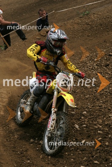 Peter Irt (AMD Sitar Dunlop)MOTOKROS, 5. dirka za DP, Šentvid pri Stični