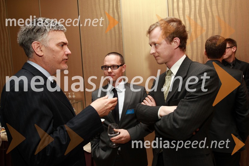 ..., Matej Golob Matzele, direktor PDP in Borut Jamnik, predsednik uprave KADAmCham Investicijska konferenca U.S.-Slovenia business bridge: U.S. Investors day