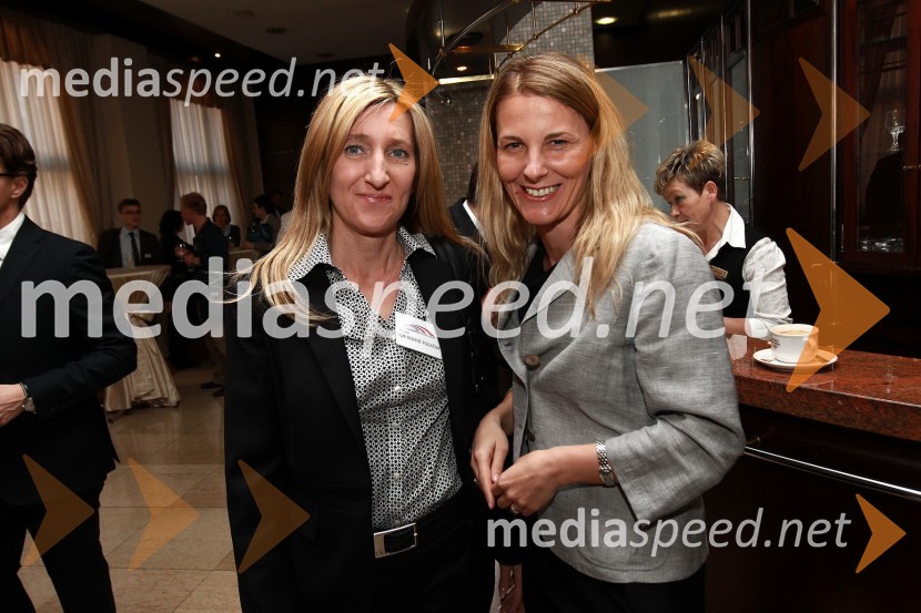 Vida Dolenc Pogačnik, Ameriška gospodarska zbornica (AmCham) in Maja Dragovič, Slovenia TimesAmCham Investicijska konferenca U.S.-Slovenia business bridge: U.S. Investors day