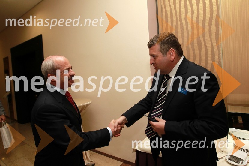 Dr. Ivan Eržen, državni sekretar na Ministrstvu za zdravje in  	Tomaž Lovše, predsednik Ameriške gospodarske zbornice (AmCham)AmCham Investicijska konferenca U.S.-Slovenia business bridge: U.S. Investors day