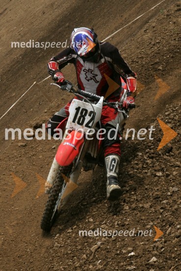 Ciril Jeraj (AMD Kranj)MOTOKROS, 5. dirka za DP, Šentvid pri Stični