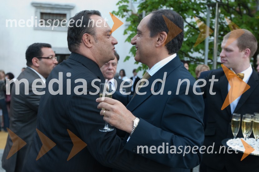 Igor Popov, veleposlanik Makedonije v Sloveniji in Ahmed Farouk, veleposlanik Egipta v SlovenijiGuest star 2010