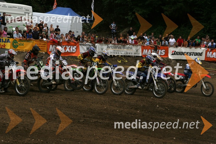 Štart v razredu do 125 ccmMOTOKROS, 5. dirka za DP, Šentvid pri Stični