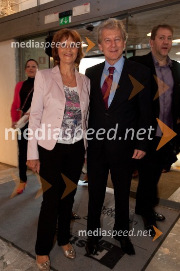 dr. Davorin Kračun, predsednik Rotary kluba Maribor in soproga Andreja Kračun, predsednica dobrodelnega združenja Koraki za korakceGuest star 2010