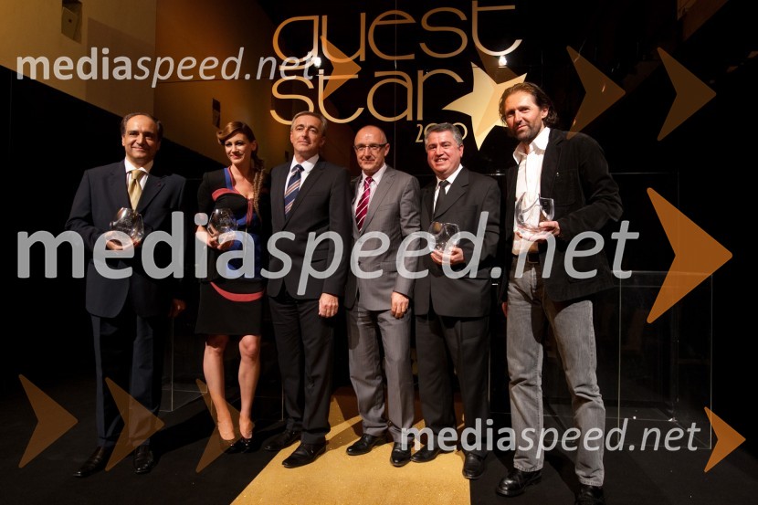 	Ahmed Farouk, veleposlanik Egipta v Sloveniji, Hannah Mancini, pevka, Aleš Zalar, minister za pravosodje, Brane Krajnik, direktor The Slovenian Times, Ayhan Öztürk, generalni menedžer Turkish airlines v Sloveniji in Andrea Massi, trener smučarke Tine MazeGuest star 2010