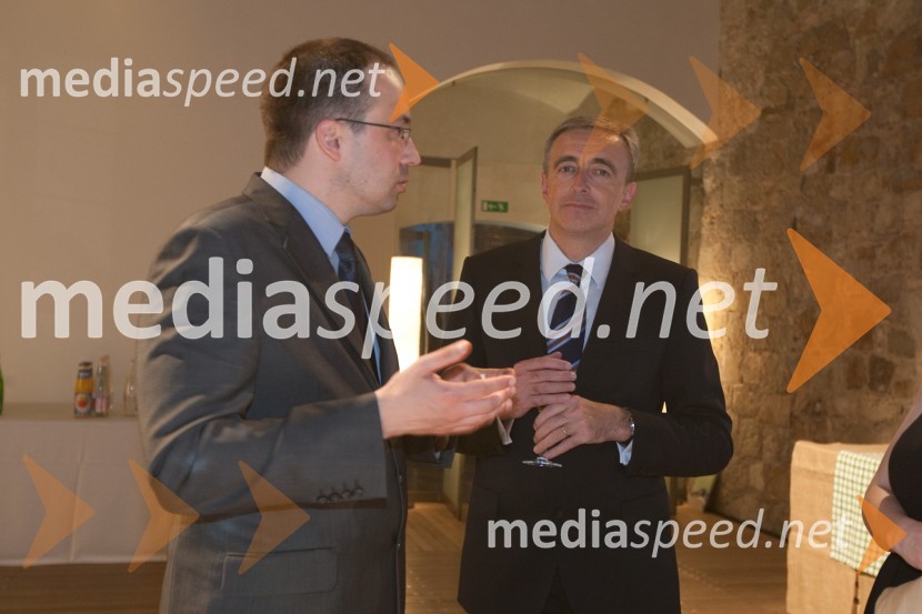 Leo Oblak, predsednik uprave Infonet media d.d. in Aleš Zalar, minister za pravosodjeGuest star 2010