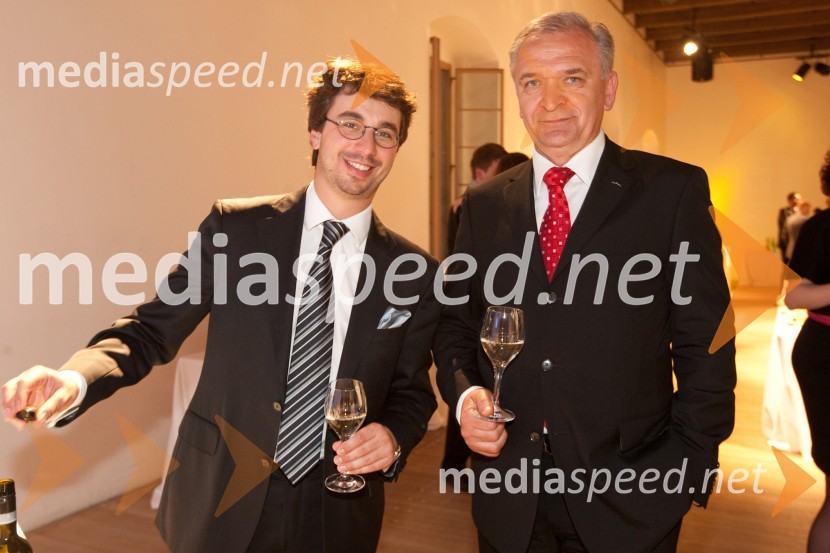 Tine Kračun, direktor podjetja Intermedius d.o.o. in Nedeljko DabičGuest star 2010