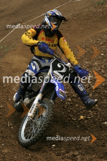 Klemen Gerčar (AMD Sitar Dunlop)MOTOKROS, 5. dirka za DP, Šentvid pri Stični