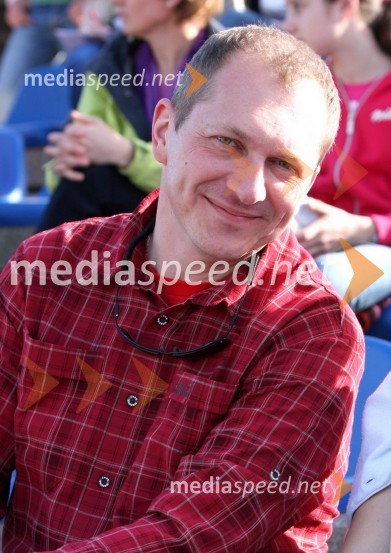 Peter Prašnički, vodja marketinga pri AMD KrškoSpeedway, državno prvenstvo mladincev Slovenije, Hrvaške in Madžarske, 2. dirka