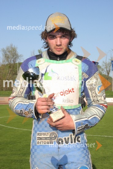 Dino Kovačič (SK Unia Goričan), 2. mestoSpeedway, državno prvenstvo mladincev Slovenije, Hrvaške in Madžarske, 2. dirka