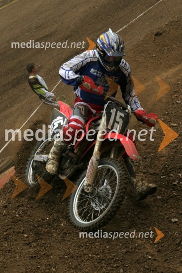 Aleksander Žafran (AMD Feroda)MOTOKROS, 5. dirka za DP, Šentvid pri Stični