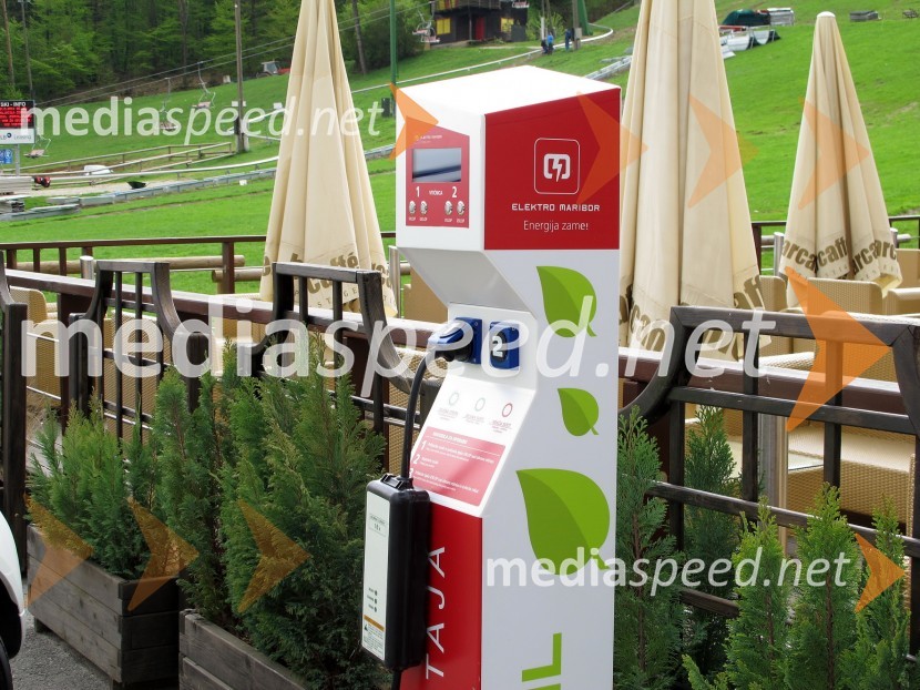 Električni napajalnikMitsubishi i-Miev, slovenska predstavitev