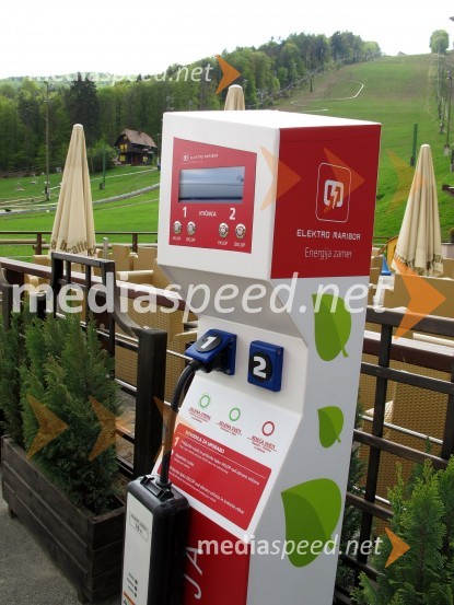 Električni napajalnikMitsubishi i-Miev, slovenska predstavitev