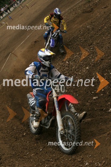 Rok Bekanovič (Rolum RT) in Matevž Irt (AMD Sitar Dunlop)MOTOKROS, 5. dirka za DP, Šentvid pri Stični