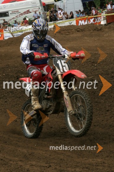 Aleksander Žafran (AMD Feroda)MOTOKROS, 5. dirka za DP, Šentvid pri Stični