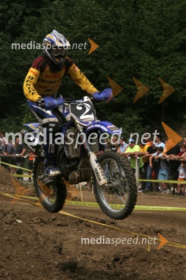 Klemen Gerčar (AMD Sitar Dunlop)MOTOKROS, 5. dirka za DP, Šentvid pri Stični