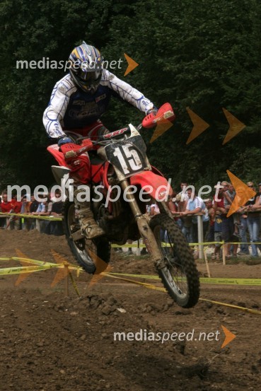 Aleksander Žafran (AMD Feroda)MOTOKROS, 5. dirka za DP, Šentvid pri Stični