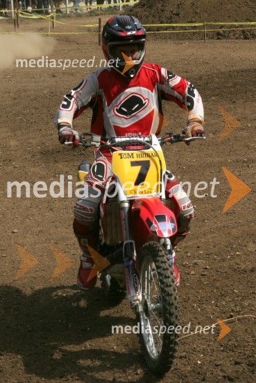 Damjan Smrekar (AMD Šentvid)MOTOKROS, 5. dirka za DP, Šentvid pri Stični