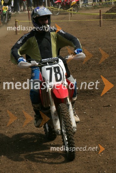 Borut Križan (MK Notranjska)MOTOKROS, 5. dirka za DP, Šentvid pri Stični