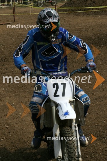 Benjamin Cirenski (AMD Brežice)MOTOKROS, 5. dirka za DP, Šentvid pri Stični