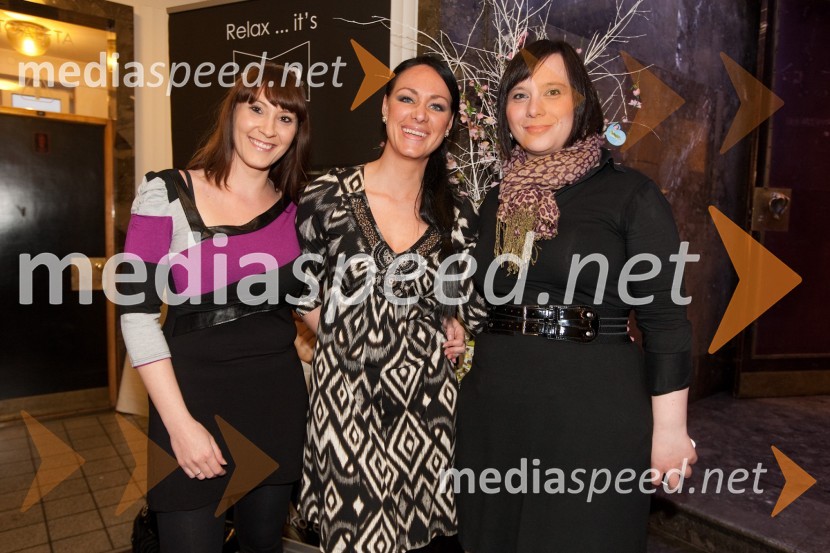 Sabina Zupanc, Maja Peterka, urednica Zeleni Val in Simona PirnatMiss športa 2011