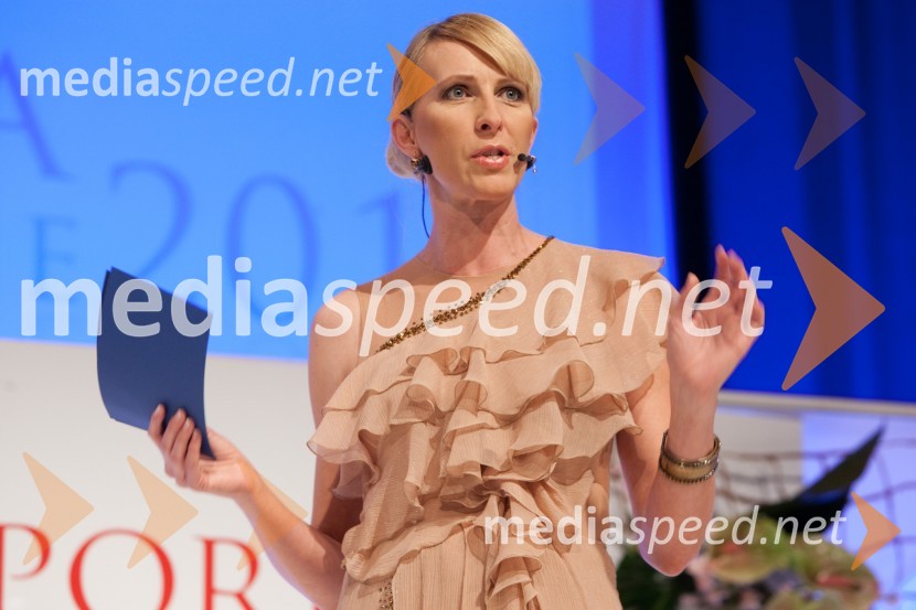 Britta Bilač, nekdanja atletinjaMiss športa 2011