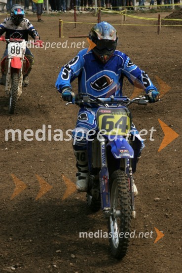Janez Mazi (AMD Lukovica)MOTOKROS, 5. dirka za DP, Šentvid pri Stični