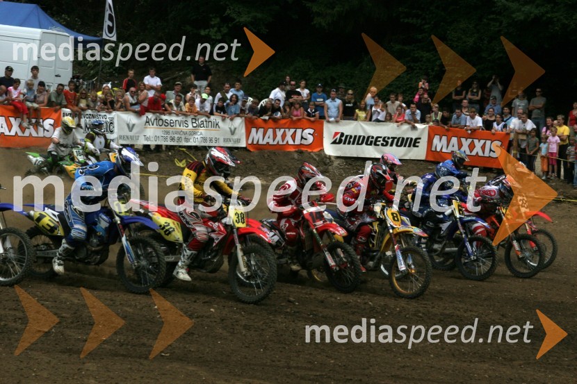 Štart v razredu OpenMOTOKROS, 5. dirka za DP, Šentvid pri Stični