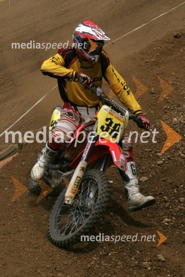 Miha Špindler (AMD Sitar Dunlop)MOTOKROS, 5. dirka za DP, Šentvid pri Stični