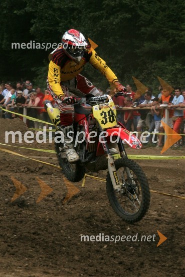 Miha Špindler (AMD Sitar Dunlop)MOTOKROS, 5. dirka za DP, Šentvid pri Stični