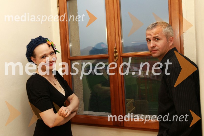 Maja Pihler Bilbi, glasbenica in Marko Zaletelj, kitaristMaja Pihler Bilbi, glasbenica