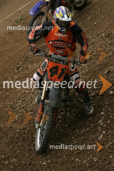 Franci Rogelj (AMD Lukovica)MOTOKROS, 5. dirka za DP, Šentvid pri Stični