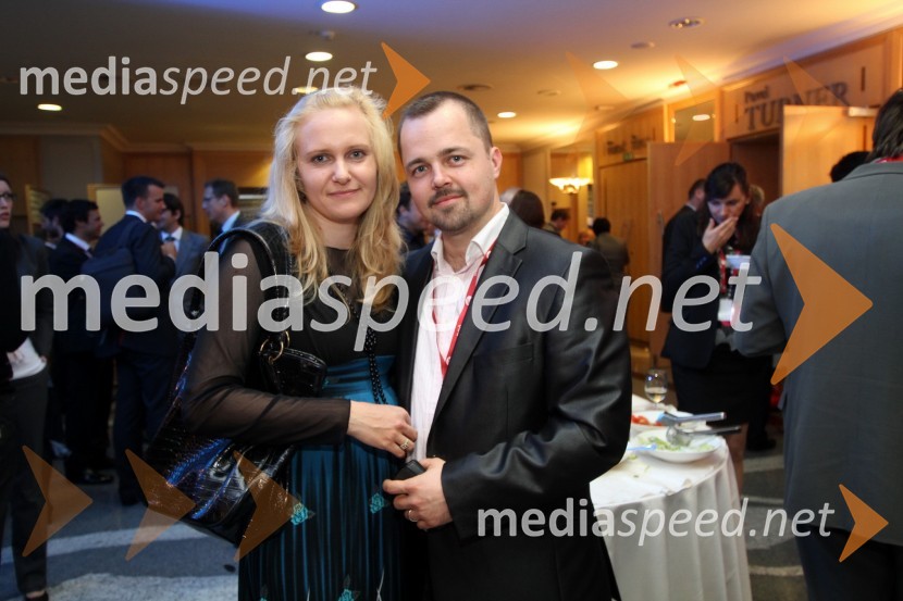 Iztok Kniplič, Tehnocenter UM in soprogaKonferenca Podim, 1. dan