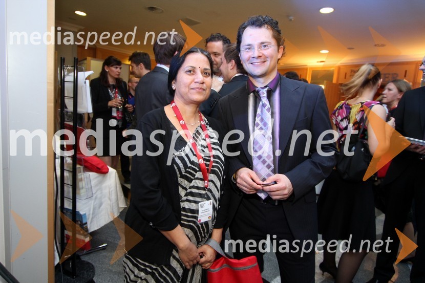 Deepanwita Chattopadhyay, IKP Knowledge Park, Hyderabad, Indija in Klemen Španinger, DiaGenomi d.o.o.Konferenca Podim, 1. dan