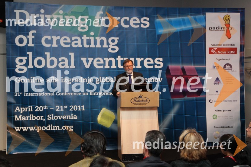 Prof. dr. Ivan Rozman, rektor Univerze v MariboruKonferenca Podim, 1. dan