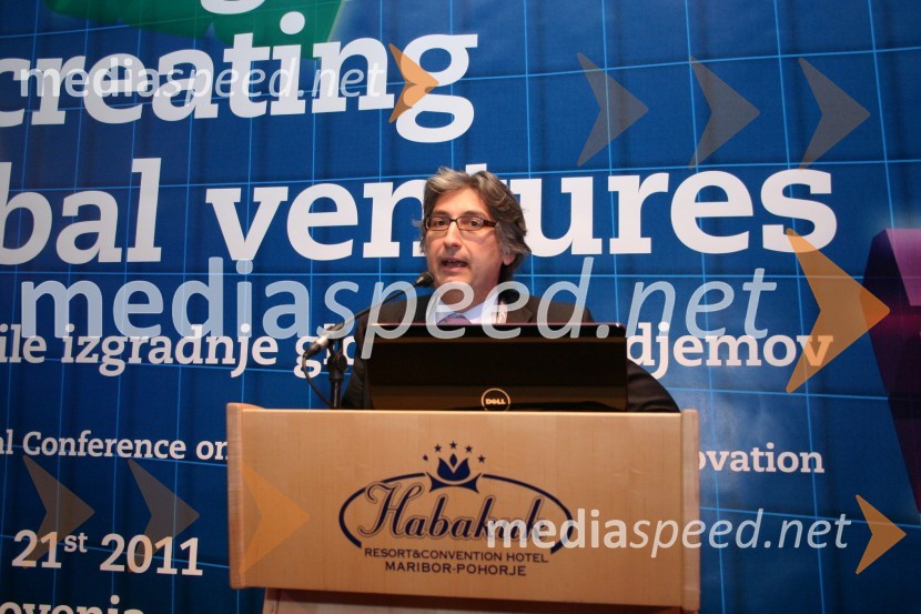 Luca Goldoni, direktor za strateški razvoj, Techgenia SpA: spin-off iz Solgenia Group, ItalijaKonferenca Podim, 1. dan