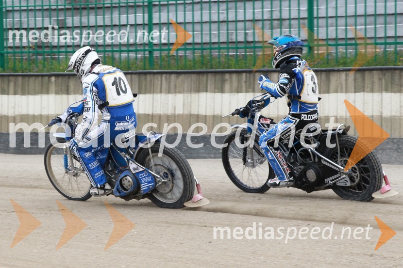 Speedway, državno prvenstvo posameznikov Slovenije in Hrvaške, 2.dirka