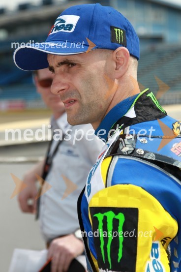 	(1) Tomasz Gollob, PoljskaSpeedway Grand Prix VN Evrope, trening