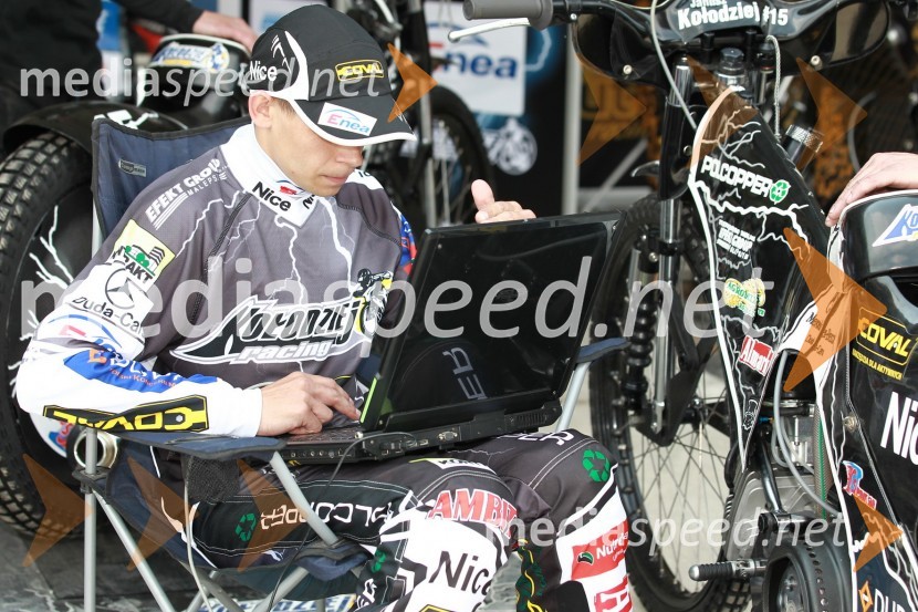 Janusz Kołodziej, PoljskaSpeedway Grand Prix VN Evrope, trening