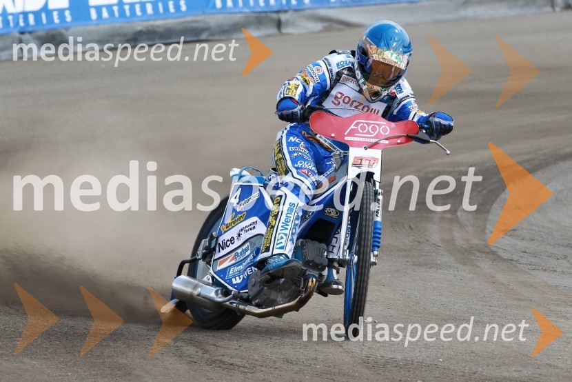 (4) Rune Holta, PoljskaSpeedway Grand Prix VN Evrope, trening